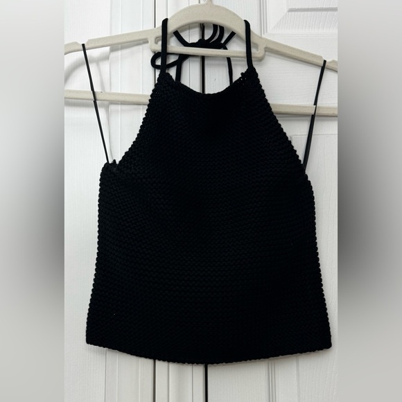 525 America Black Halter Neck Knit Top – XS & S – NWT - Picture 3 of 8